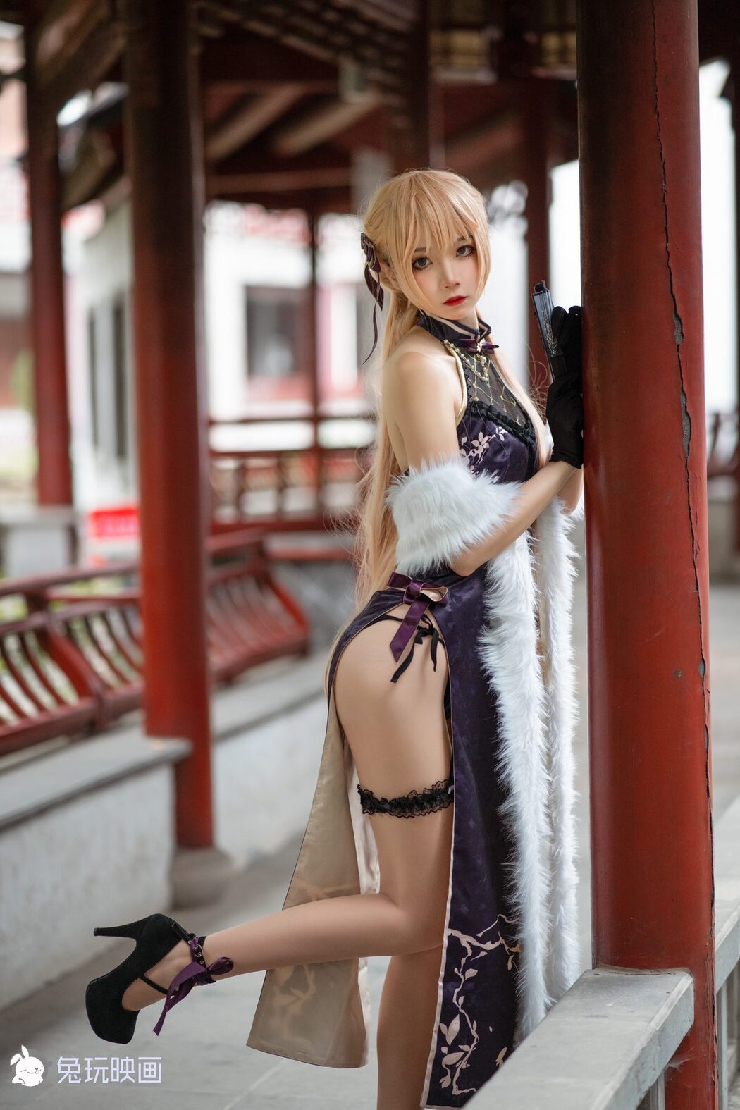 Coser@兔玩映画 Vol.053 紫雨心