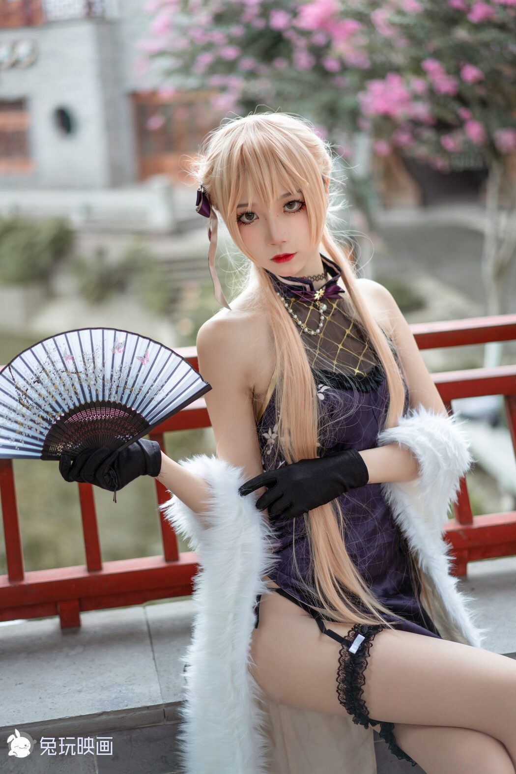 Coser@兔玩映画 Vol.053 紫雨心