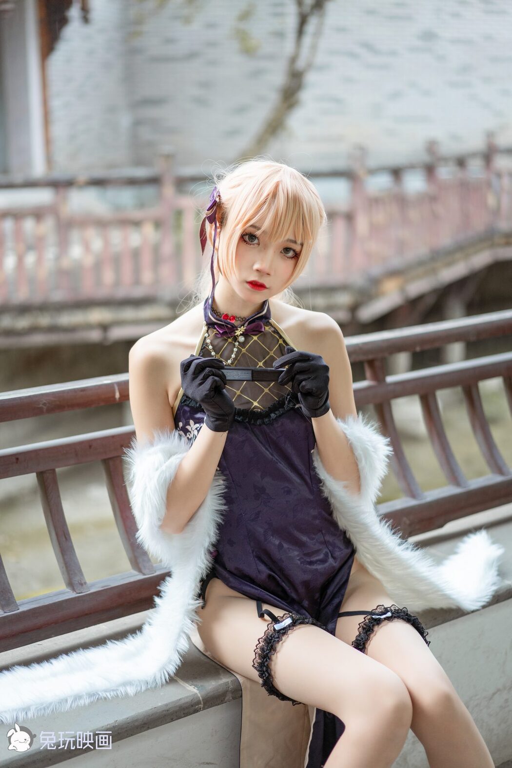 Coser@兔玩映画 Vol.053 紫雨心