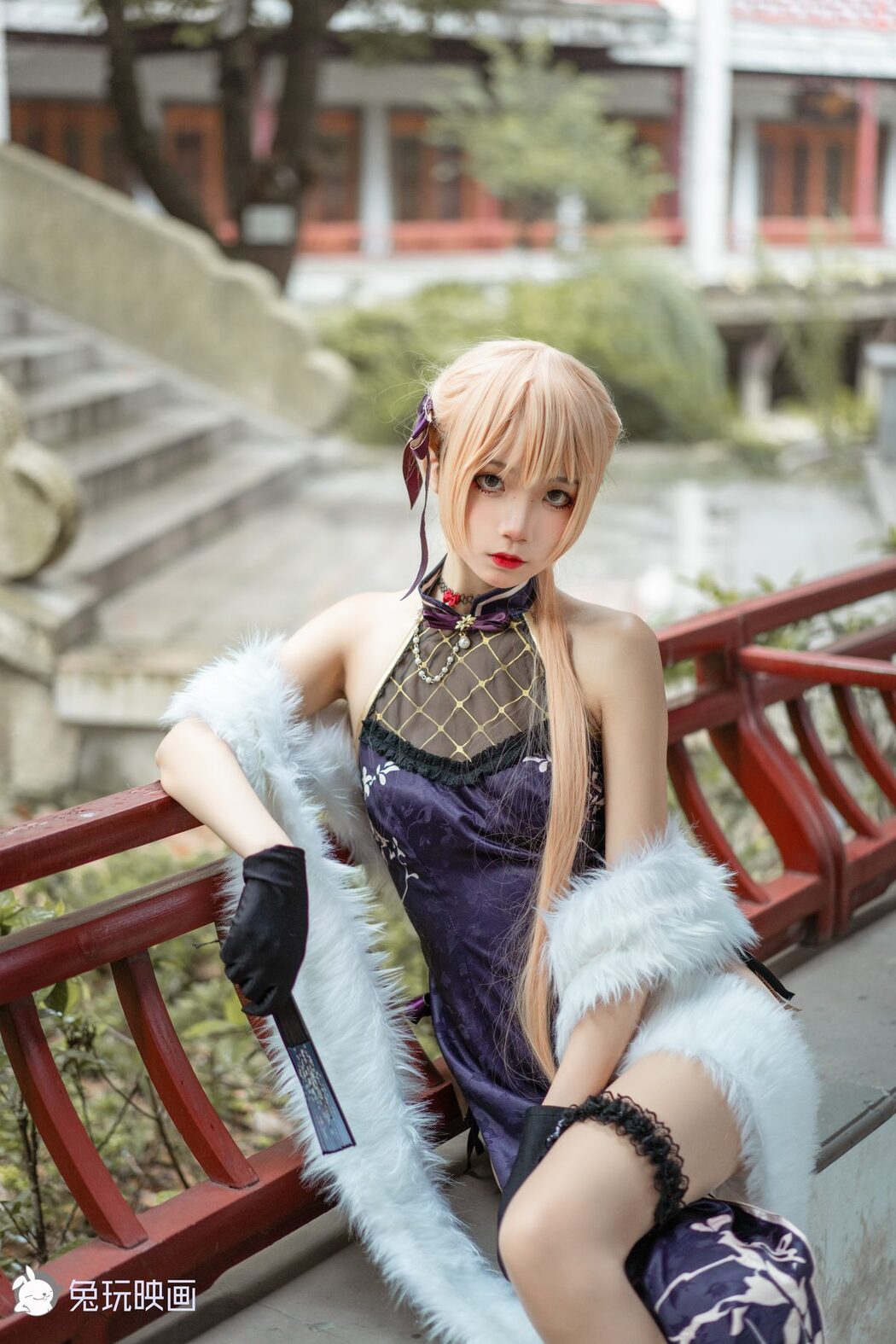 Coser@兔玩映画 Vol.053 紫雨心