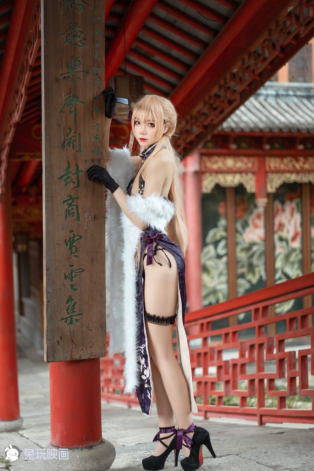 Coser@兔玩映画 Vol.053 紫雨心