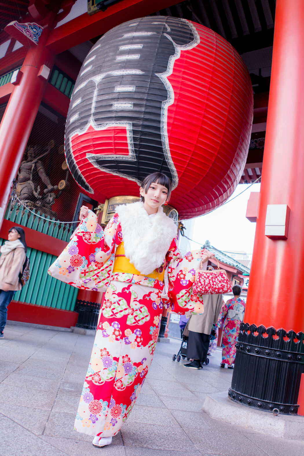 COSER Xiaoding "Kimono + Cat Girl Maid" [Fantasy Factory]