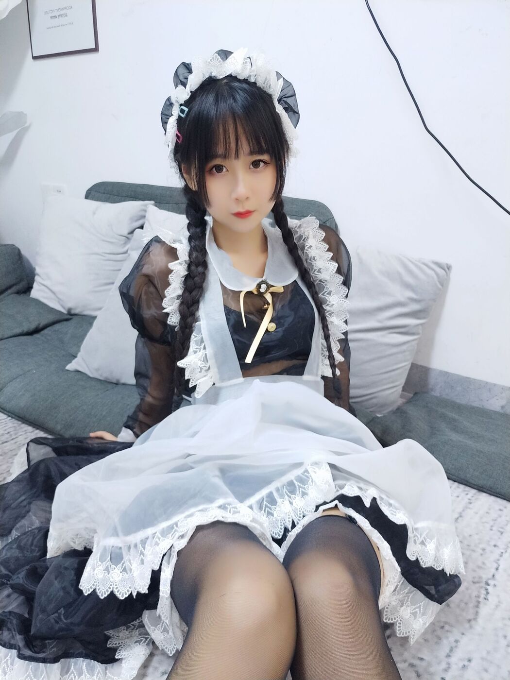 Beautiful girl coser bude o0 "transparent maid"