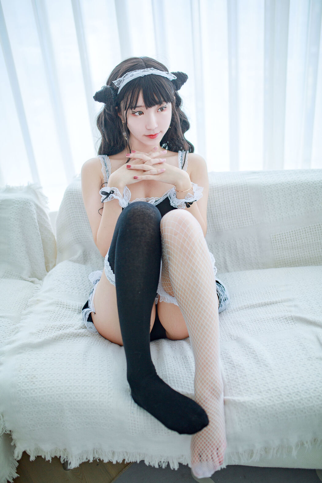 COSER Kurokawa "Little Devil Maid Costume" [COSPLAY Girl]