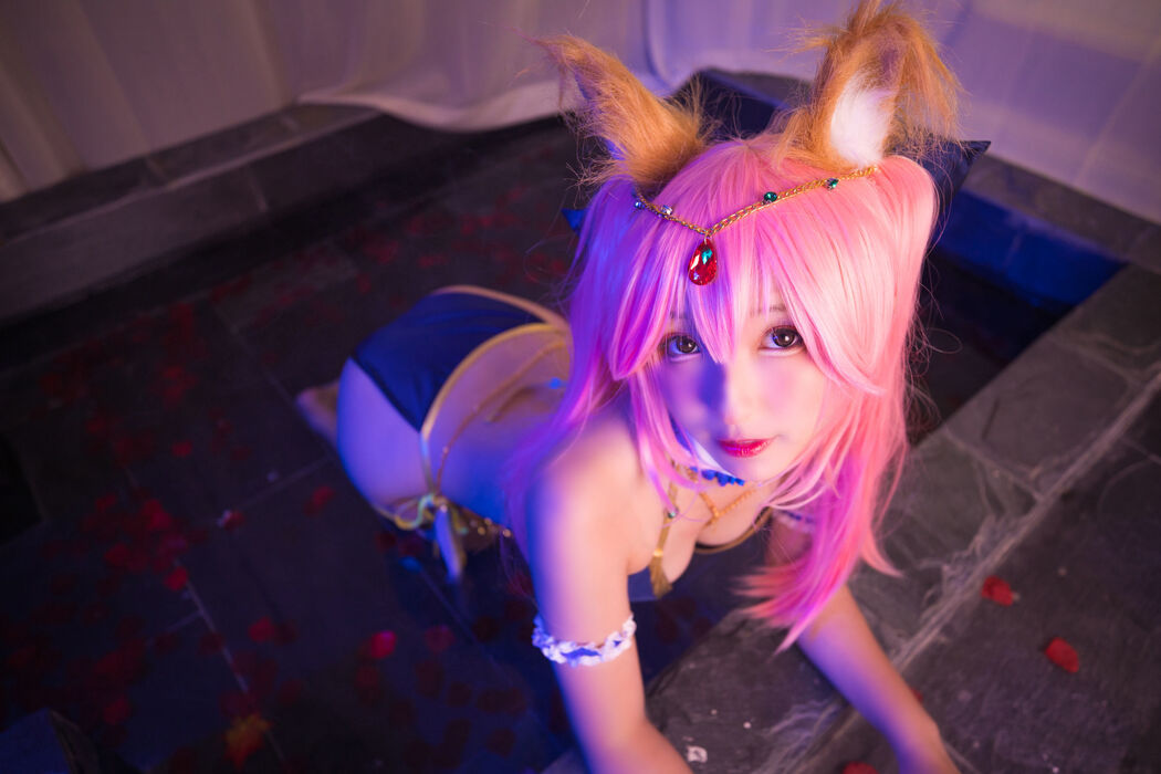 COSER Kamiyazaka Masuhiro "Tamazo Former Dancer Mysterious Love" [Welfare COSPLAY]
