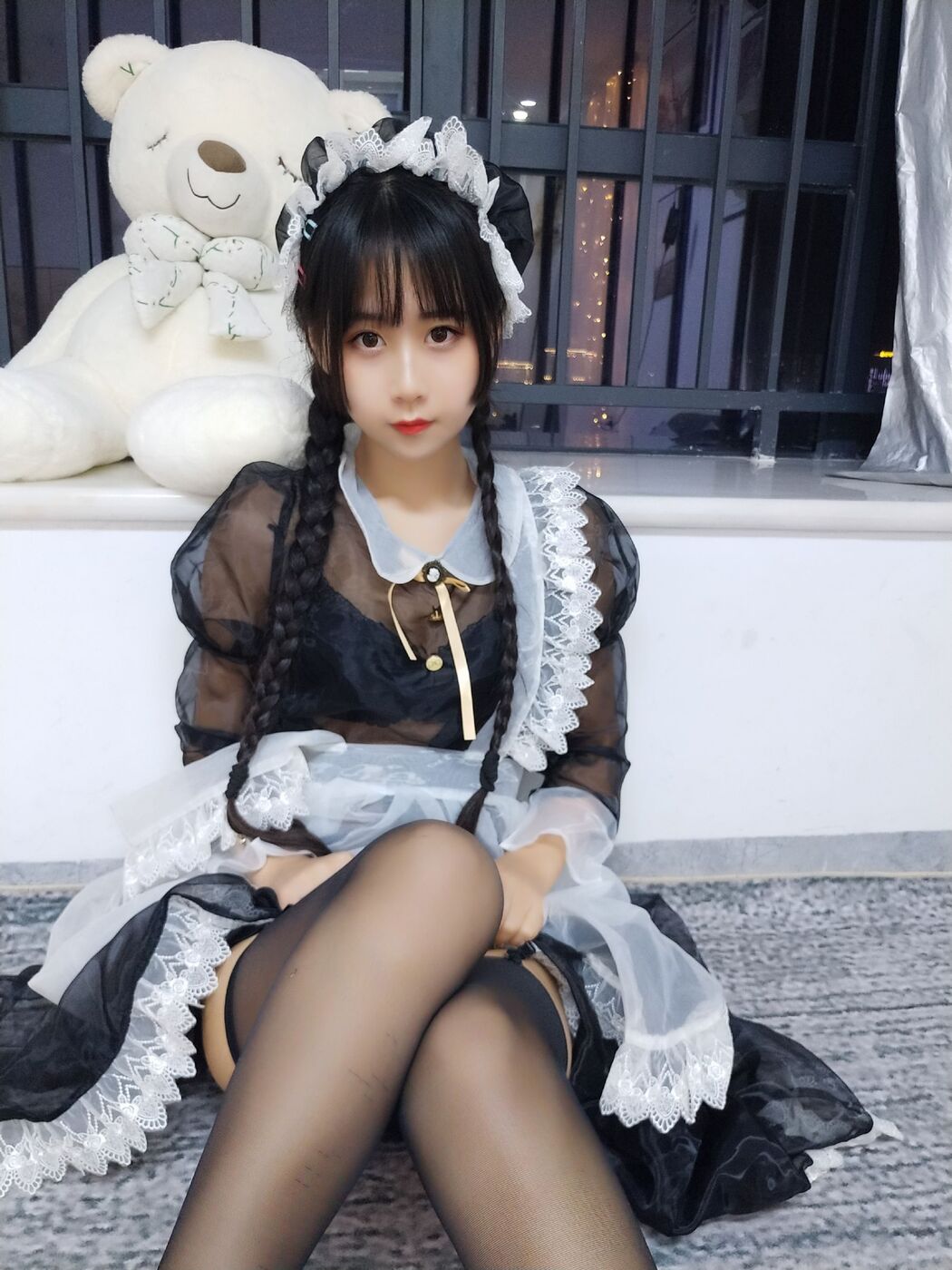 Beautiful girl coser bude o0 "transparent maid"