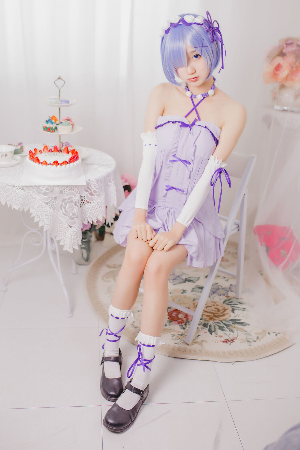 Mu Mian Mian OwO "Rem's Birthday" [COSER Beauty]