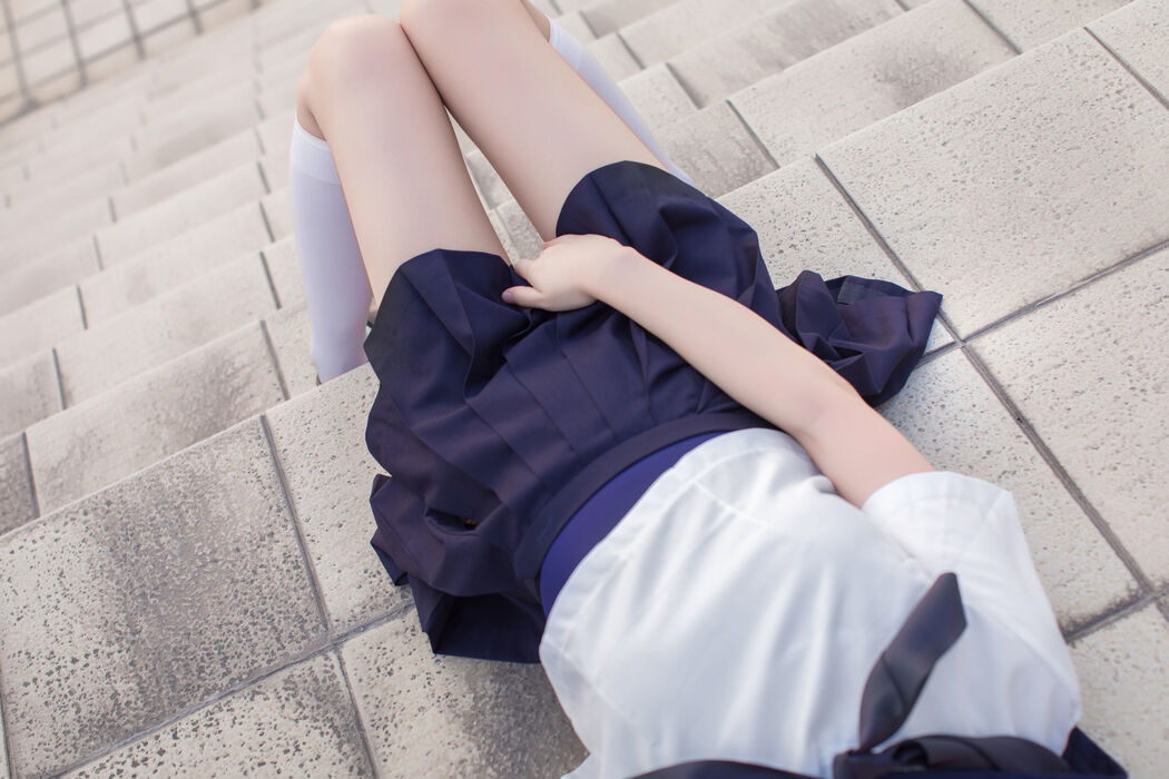 COSER Wenmei "JK+White Silk+Dead Reservoir Water" [COSPLAY Welfare]