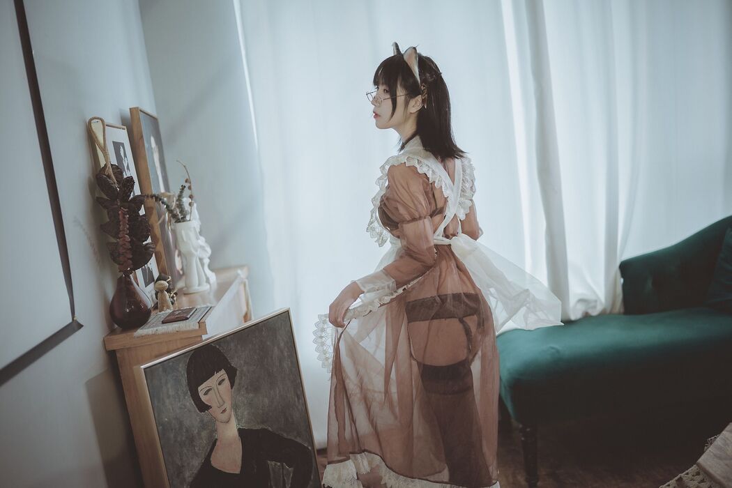 [网红Coser] Monthly su "Transparent Maid"