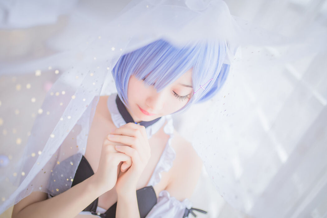 Mu Mianmian OwO "Rem Swimsuit + Bunny Girl" [COSER Beauty]