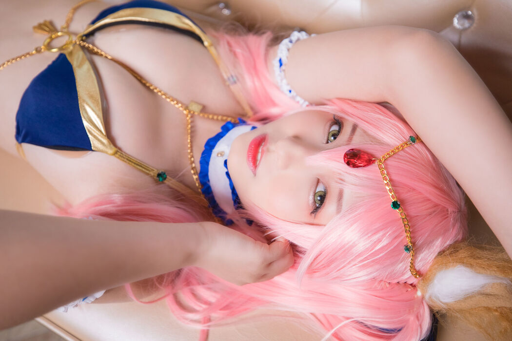 COSER Kamiyazaka Masuhiro "Tamazo Former Dancer Mysterious Love" [Welfare COSPLAY]