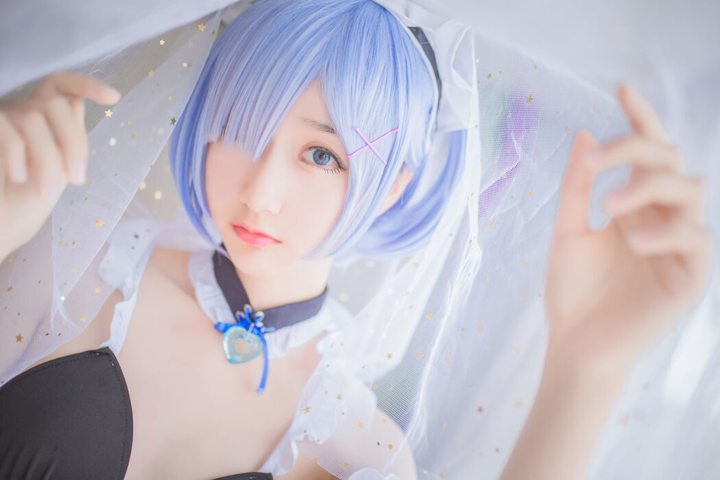 Mu Mianmian OwO "Rem Swimsuit + Bunny Girl" [COSER Beauty]