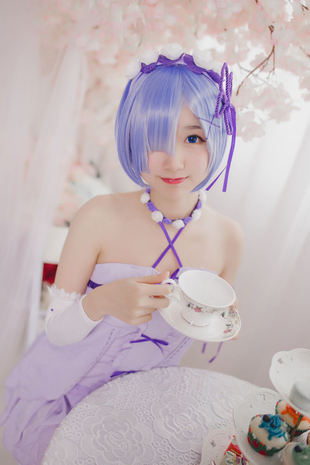 Mu Mian Mian OwO "Rem's Birthday" [COSER Beauty]