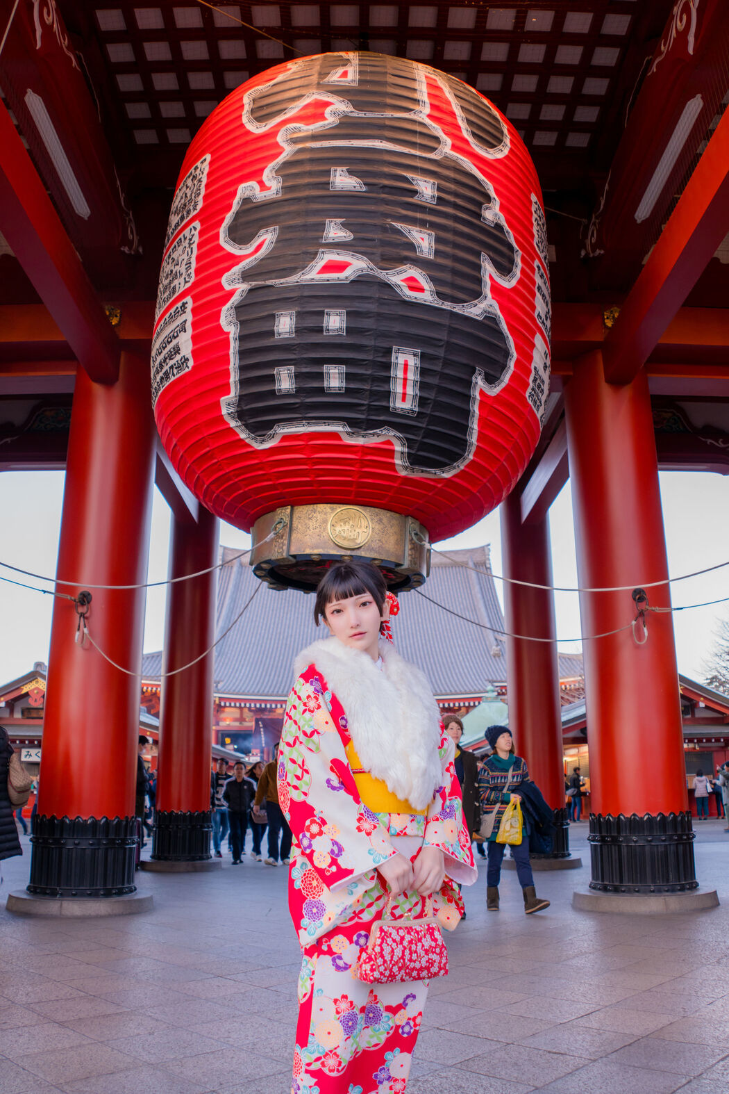 COSER Xiaoding "Kimono + Cat Girl Maid" [Fantasy Factory]