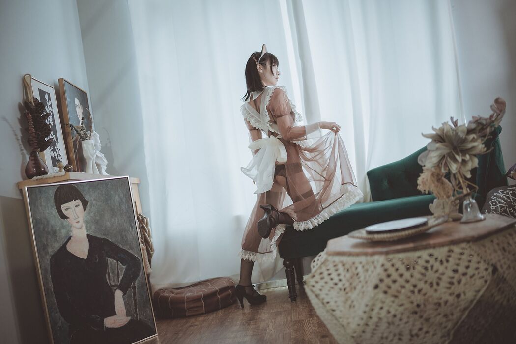 [网红Coser] Monthly su "Transparent Maid"