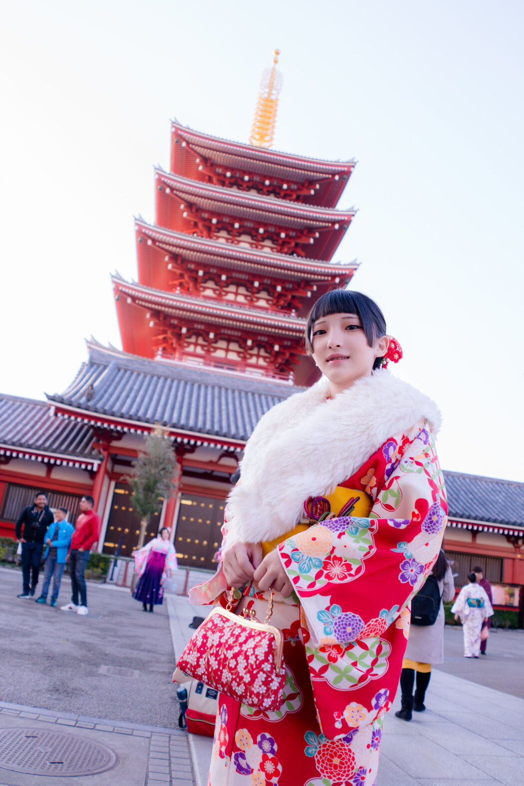 COSER Xiaoding "Kimono + Cat Girl Maid" [Fantasy Factory]