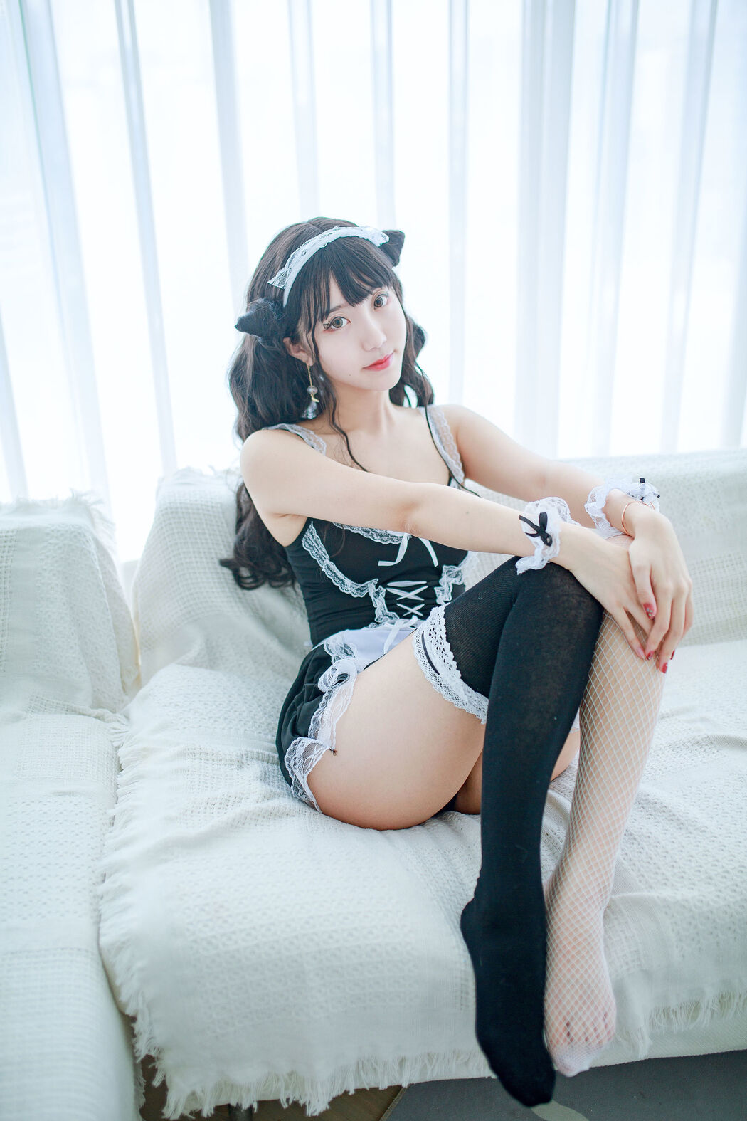 COSER Kurokawa "Little Devil Maid Costume" [COSPLAY Girl]