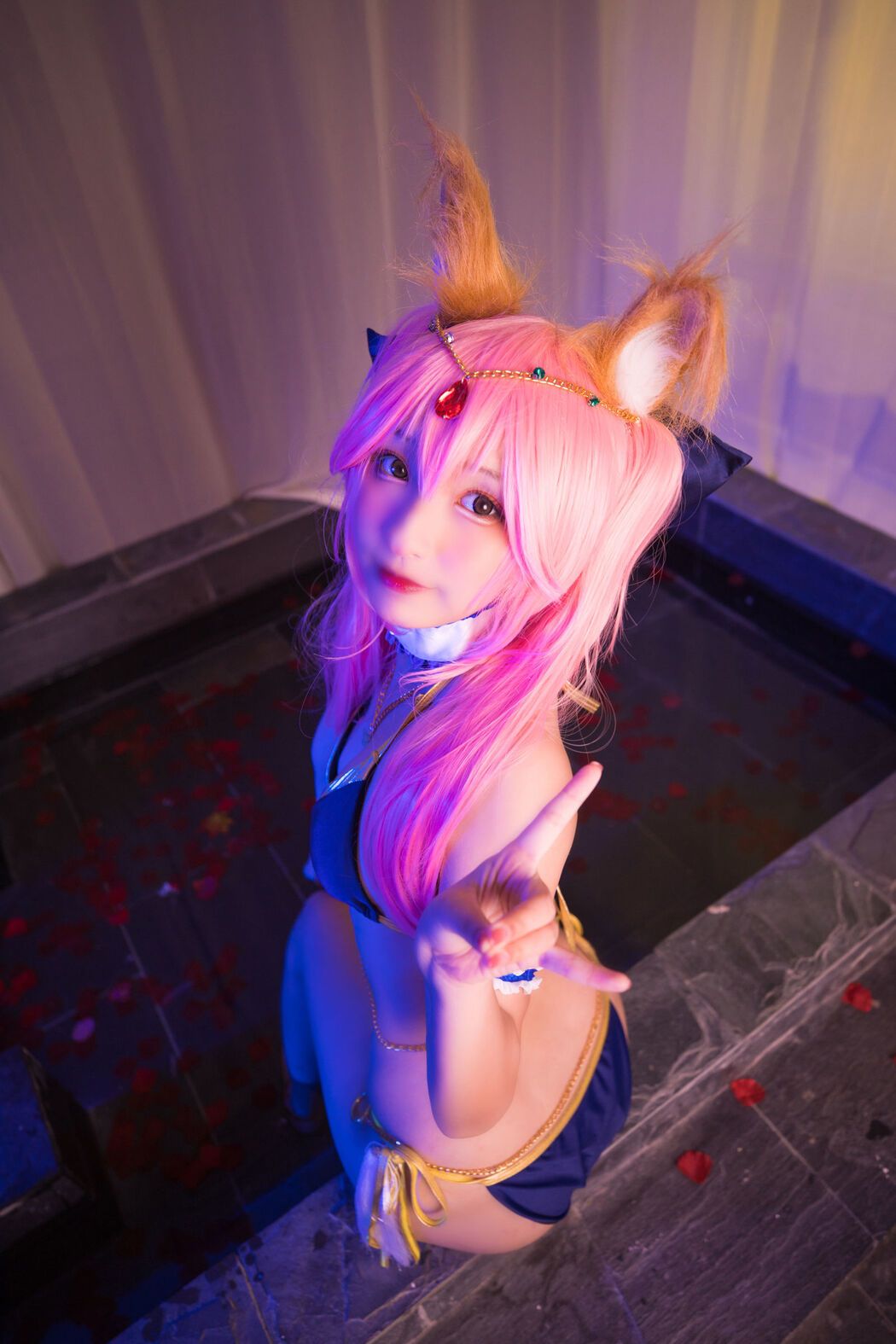 COSER Kamiyazaka Masuhiro "Tamazo Former Dancer Mysterious Love" [Welfare COSPLAY]