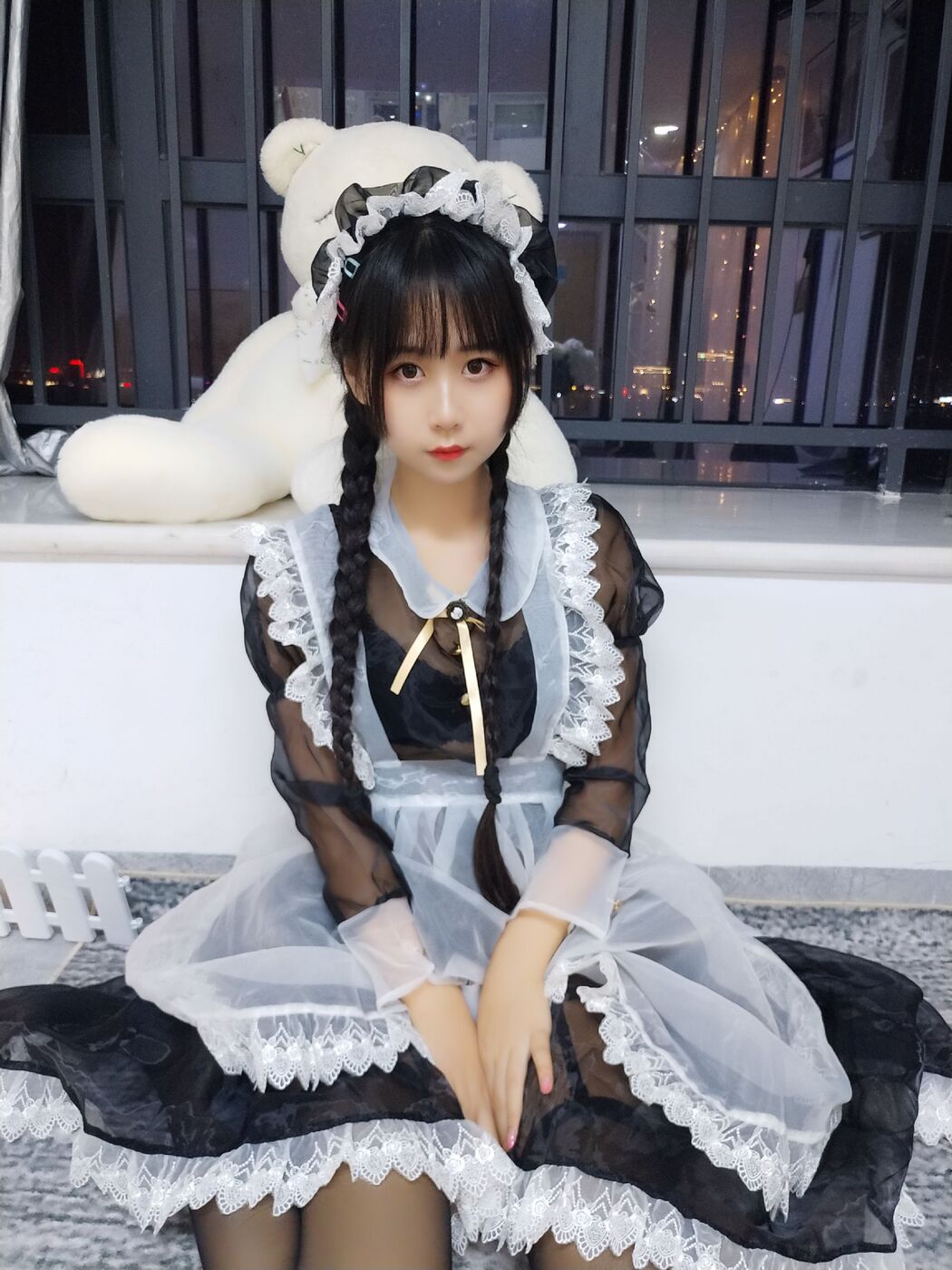 Beautiful girl coser bude o0 "transparent maid"
