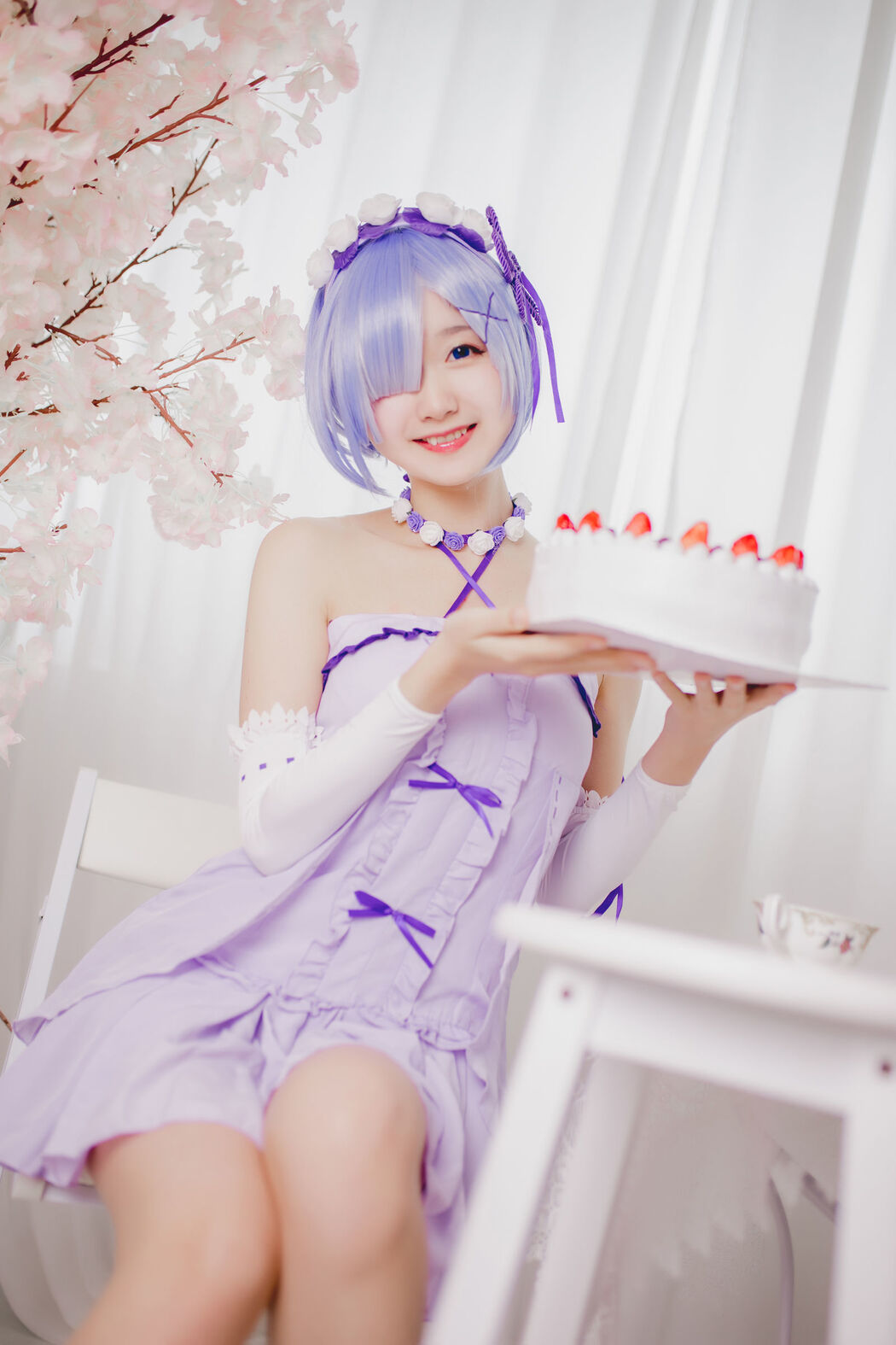 Mu Mian Mian OwO "Rem's Birthday" [COSER Beauty]