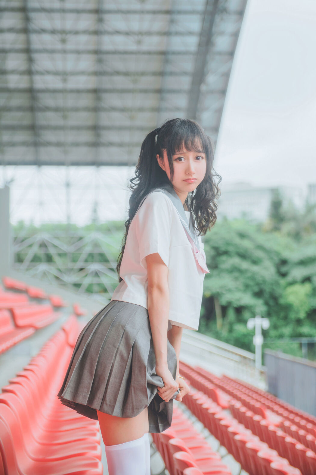 OwO "Gray JK Uniform" [COSER Beauty]