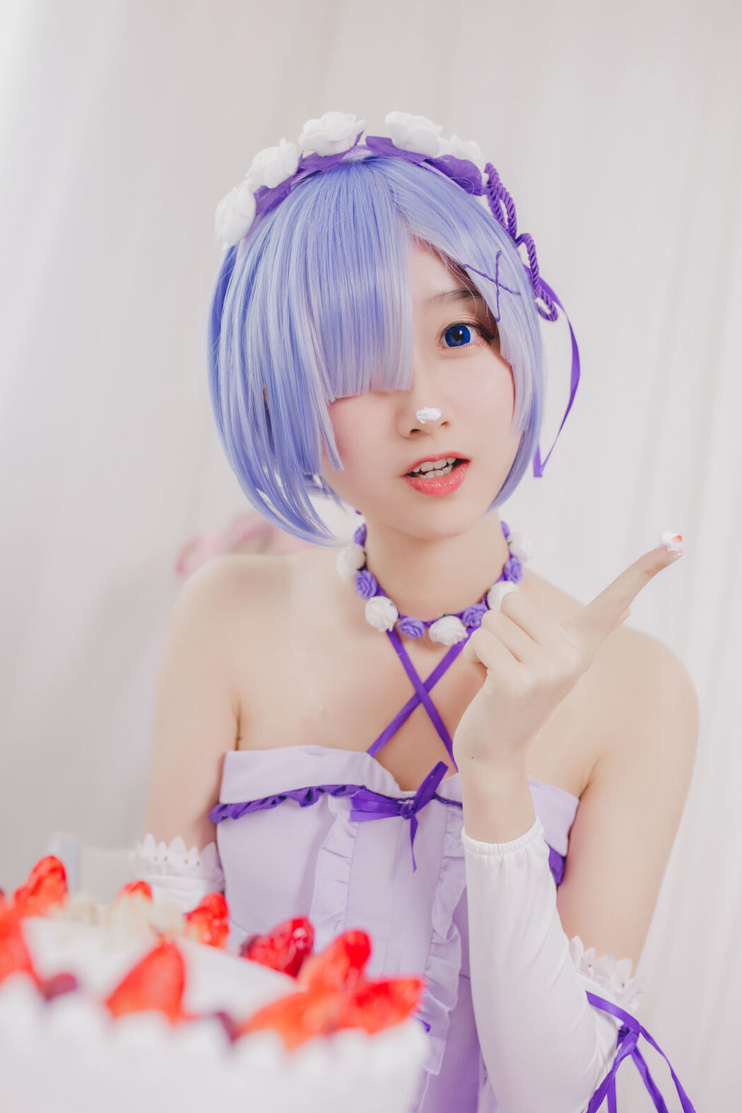 Mu Mian Mian OwO "Rem's Birthday" [COSER Beauty]