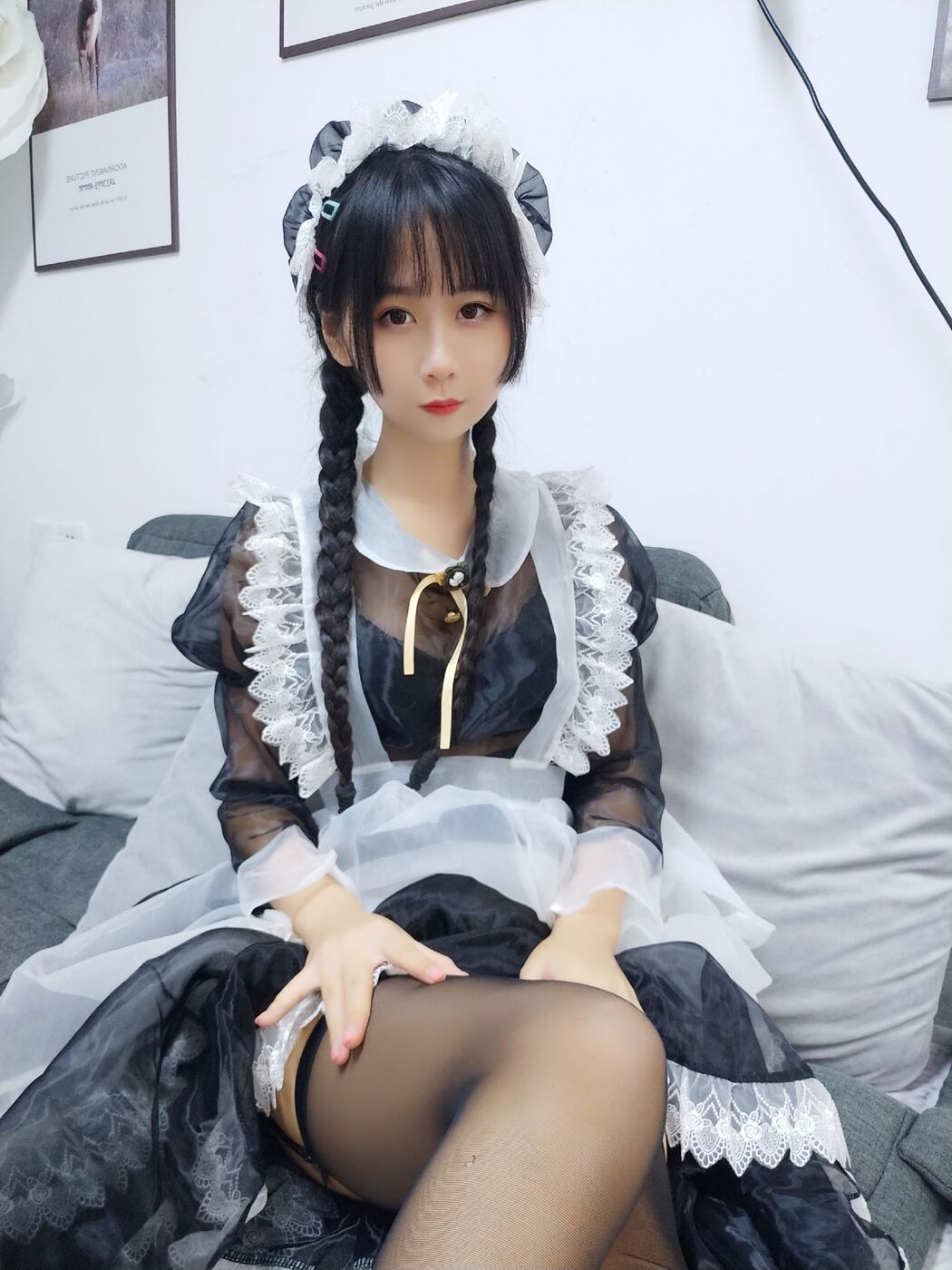 Beautiful girl coser bude o0 "transparent maid"