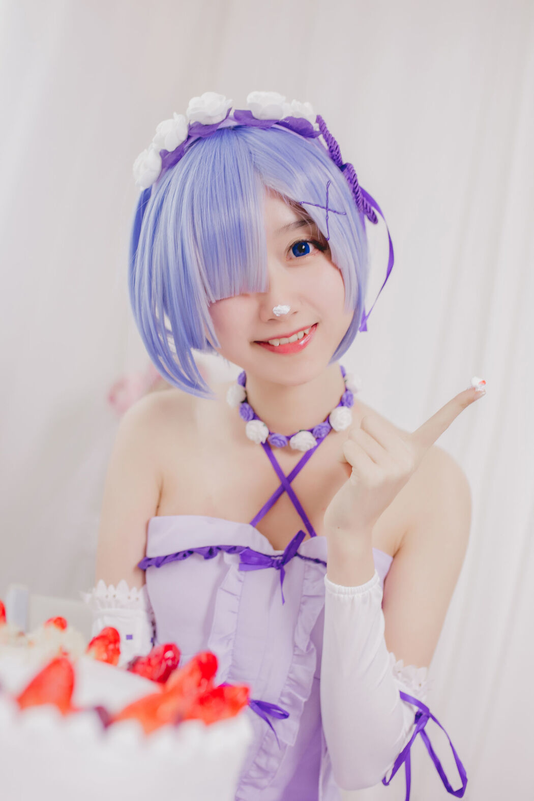 Mu Mian Mian OwO "Rem's Birthday" [COSER Beauty]