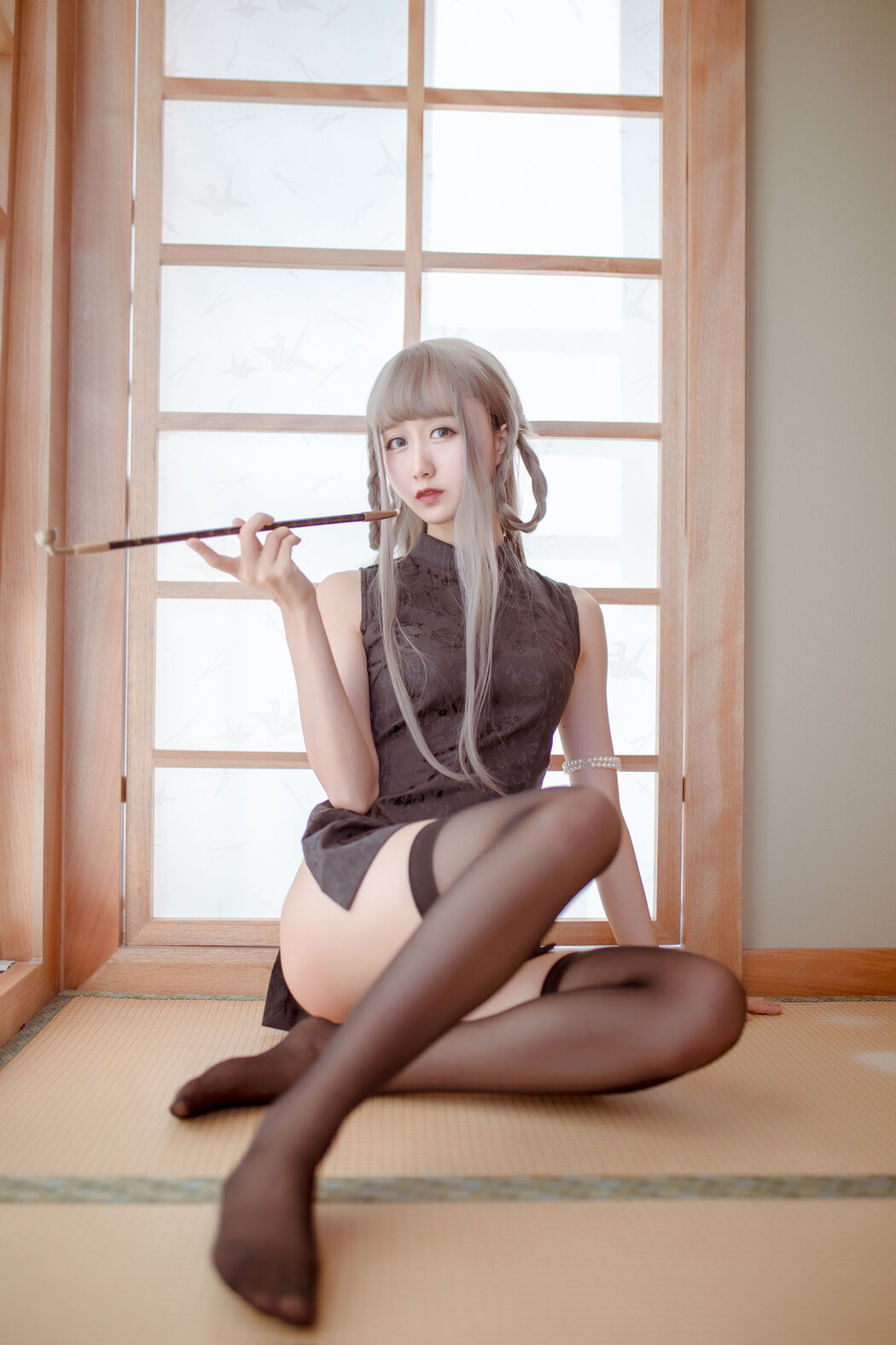 Mu Mianmian OwO "Witch Cheongsam & Ono Girl" [COSER Beauty]