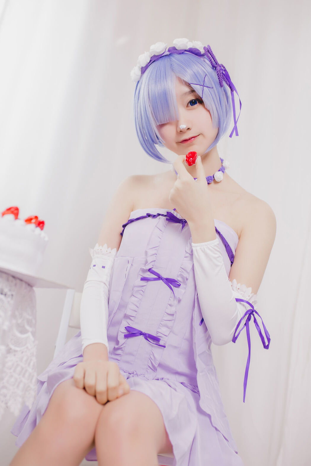 Mu Mian Mian OwO "Rem's Birthday" [COSER Beauty]