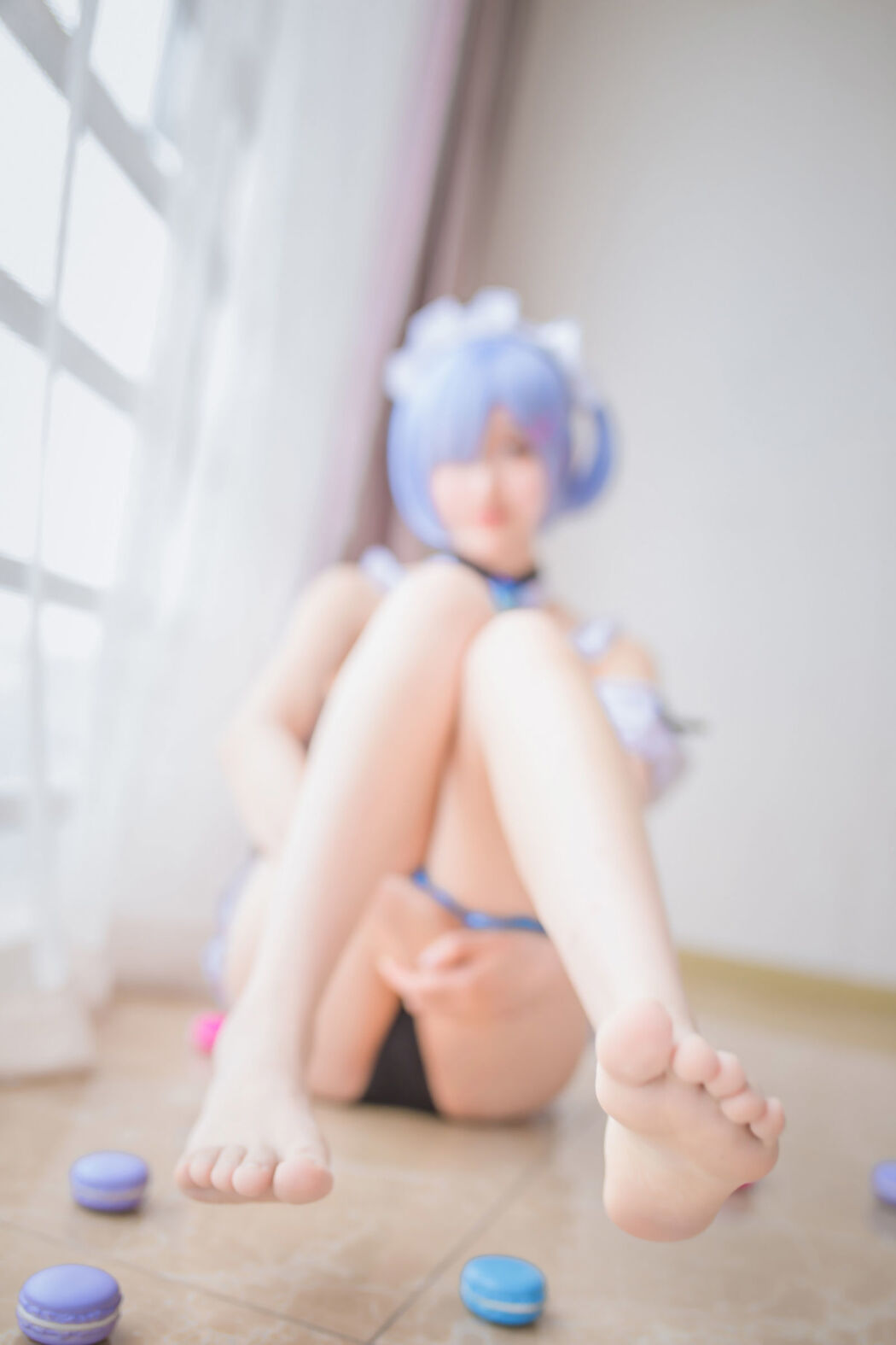 Mu Mianmian OwO "Rem Swimsuit + Bunny Girl" [COSER Beauty]