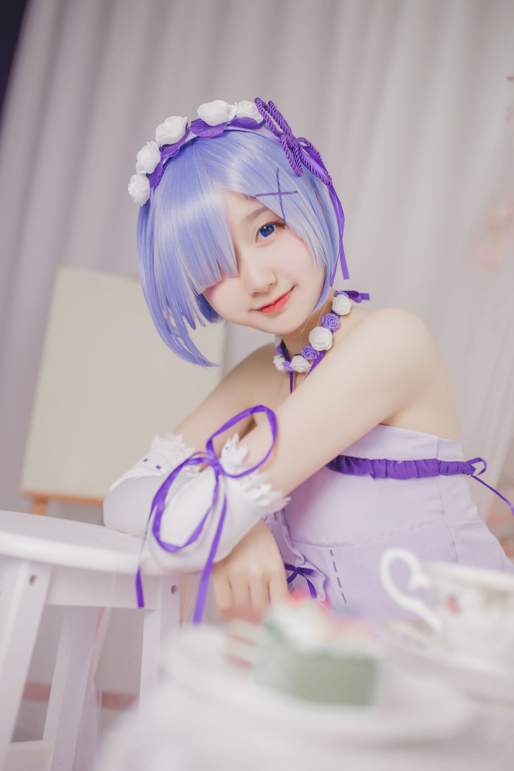 Mu Mian Mian OwO "Rem's Birthday" [COSER Beauty]