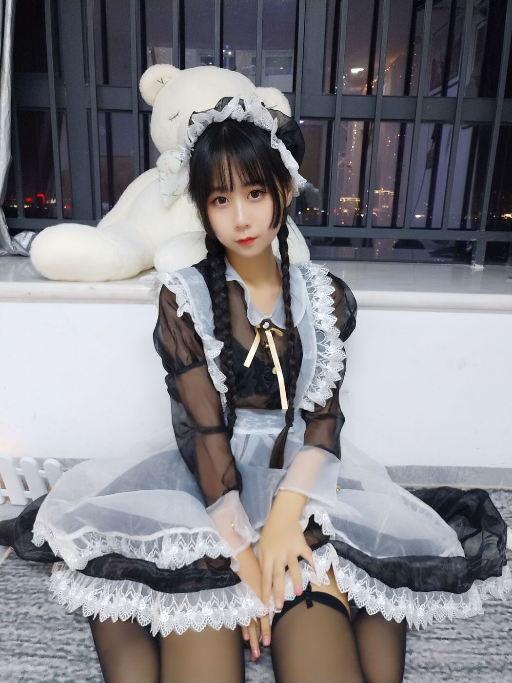 Beautiful girl coser bude o0 "transparent maid"