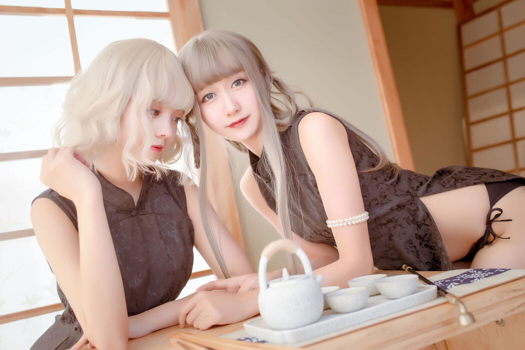 Mu Mianmian OwO "Witch Cheongsam & Ono Girl" [COSER Beauty]