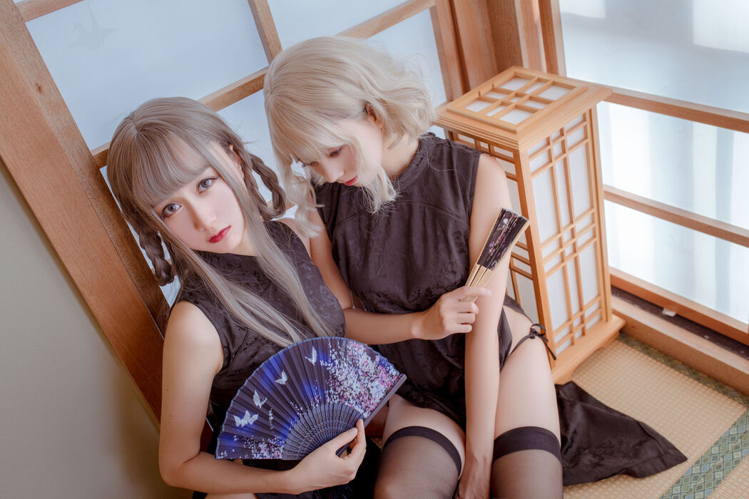 Mu Mianmian OwO "Witch Cheongsam & Ono Girl" [COSER Beauty]