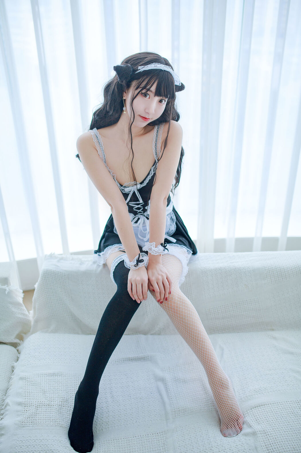 COSER Kurokawa "Little Devil Maid Costume" [COSPLAY Girl]