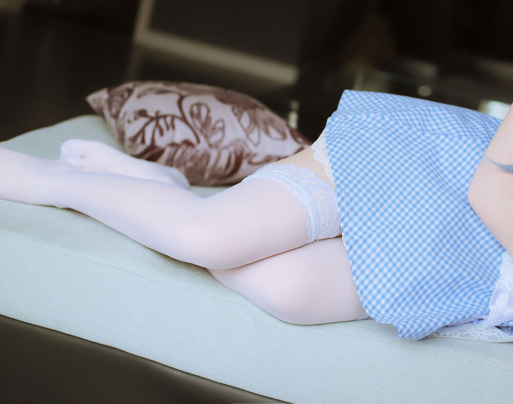 [网红Coser] Hinai Jiao "The Blue Maid"