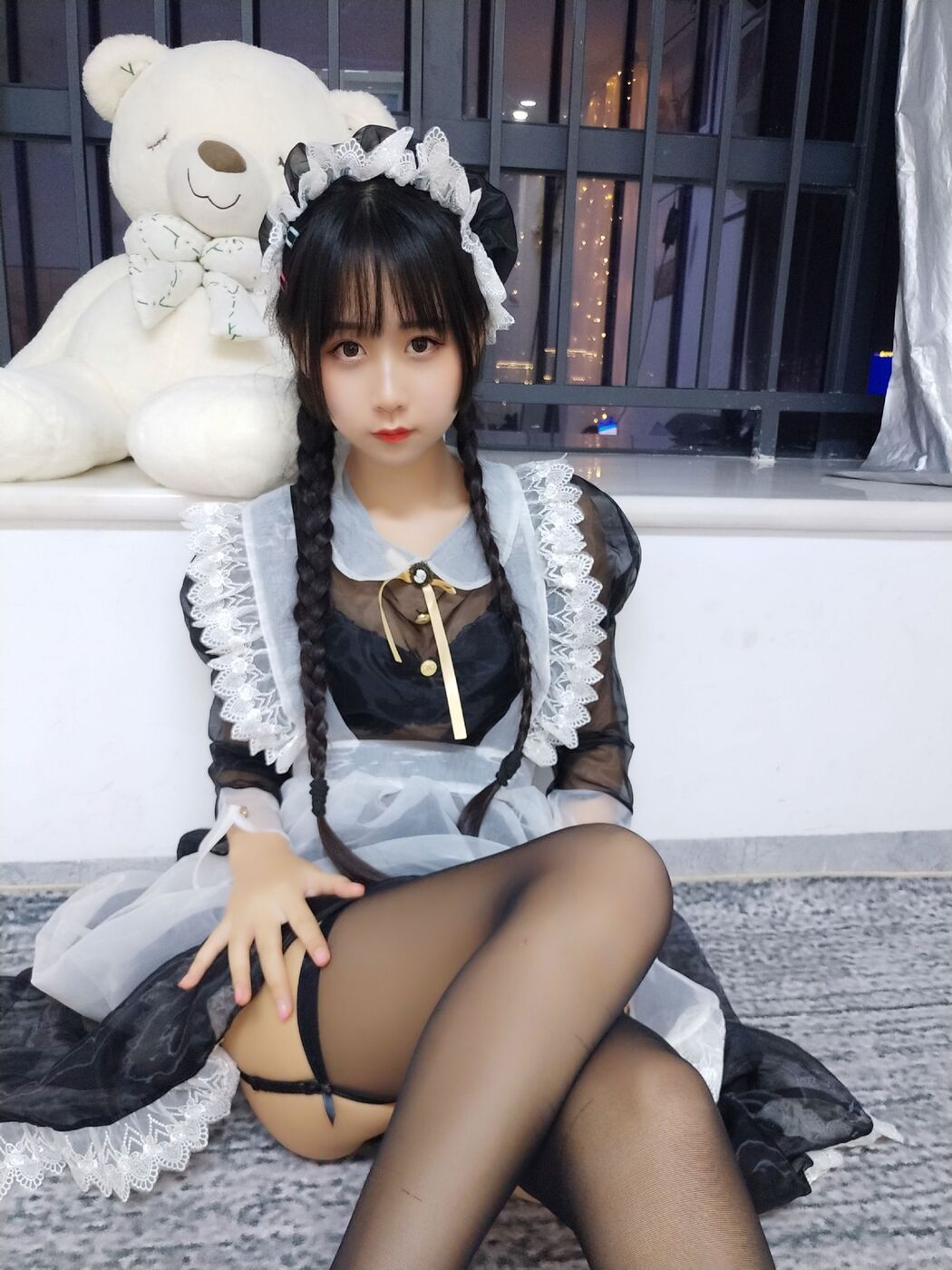 Beautiful girl coser bude o0 "transparent maid"