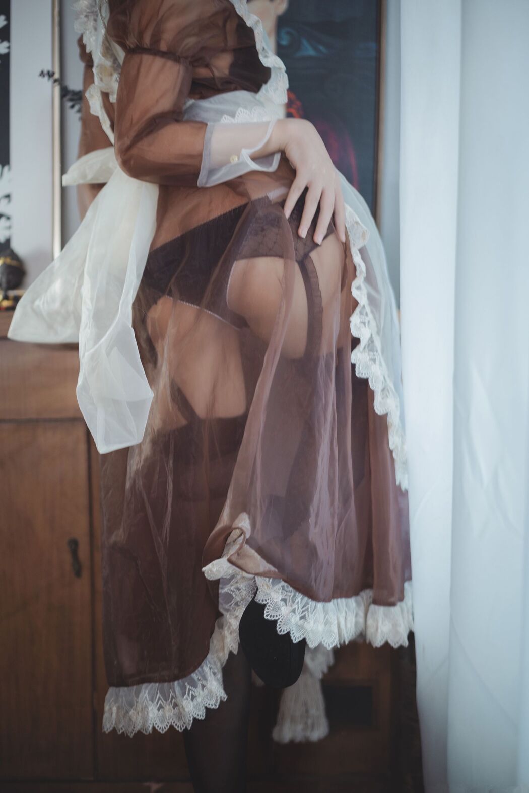 [网红Coser] Monthly su "Transparent Maid"