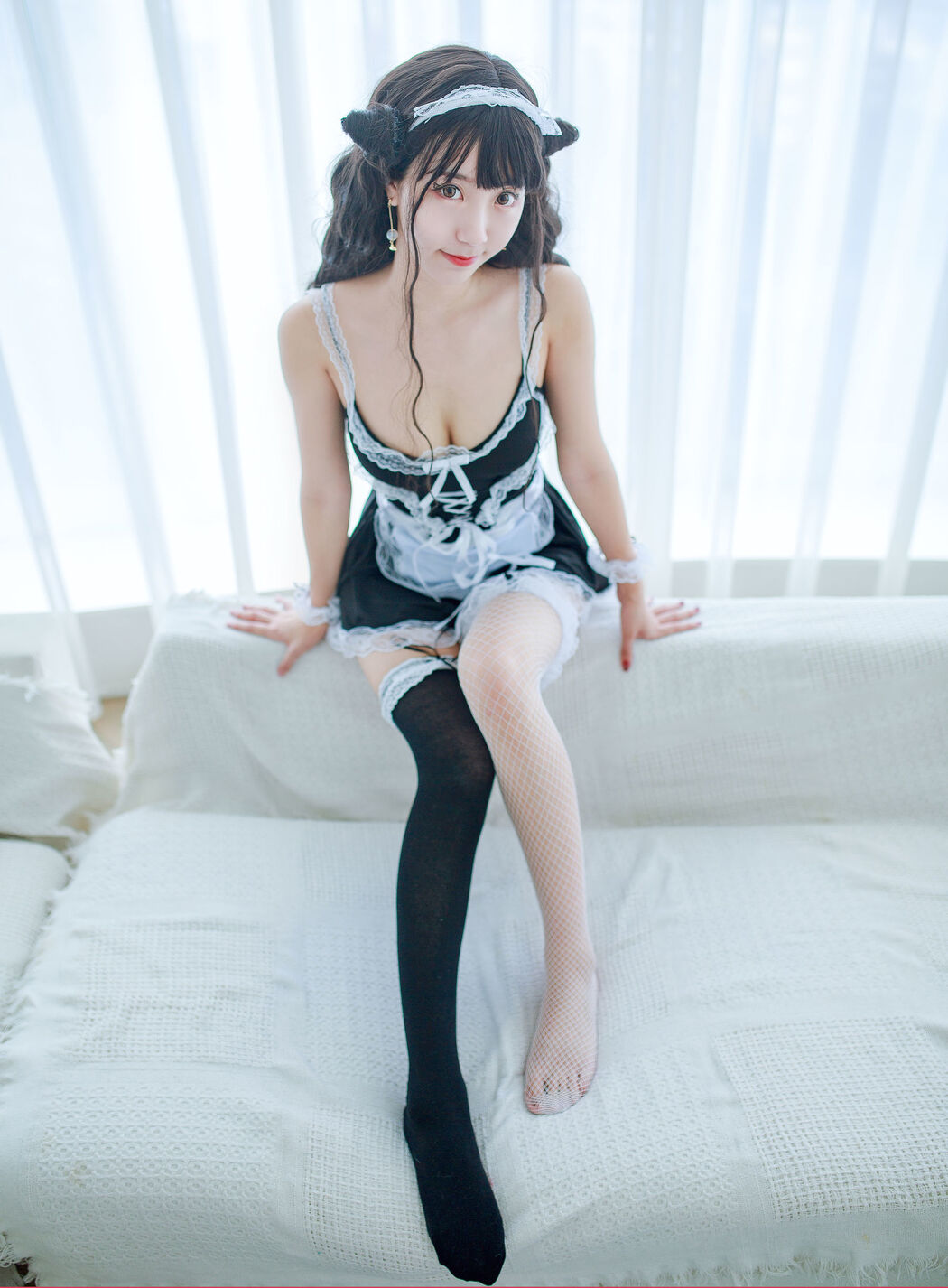 COSER Kurokawa "Little Devil Maid Costume" [COSPLAY Girl]