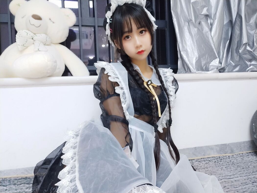 Beautiful girl coser bude o0 "transparent maid"