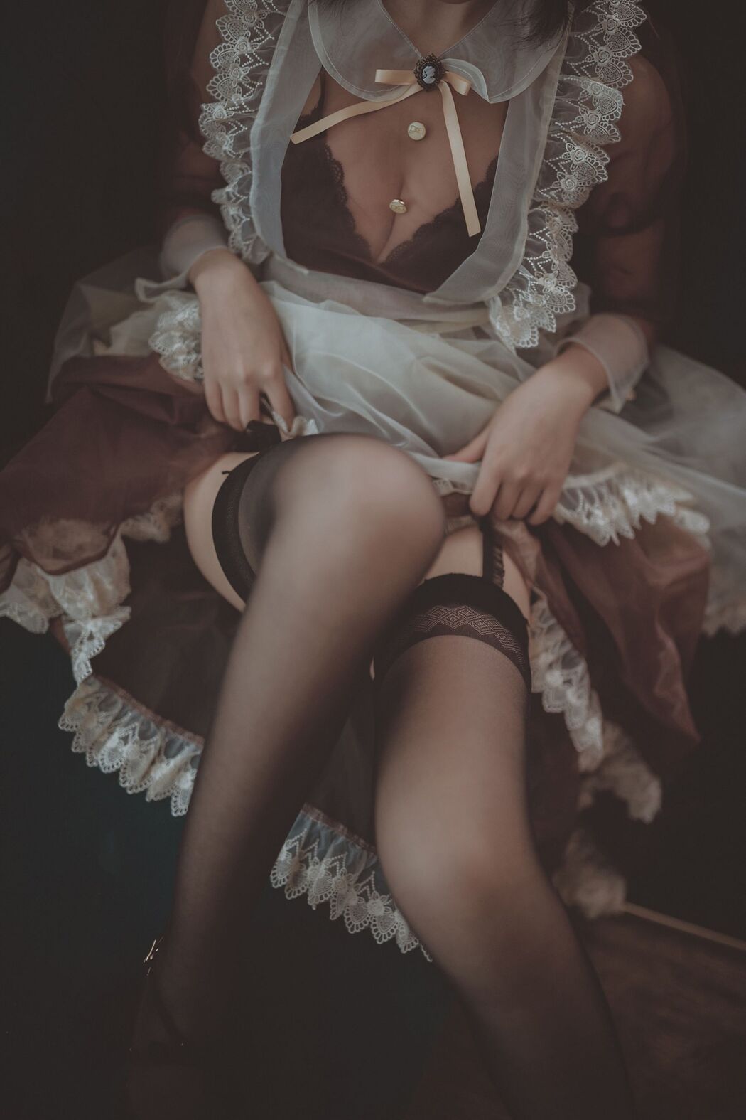 [网红Coser] Monthly su "Transparent Maid"