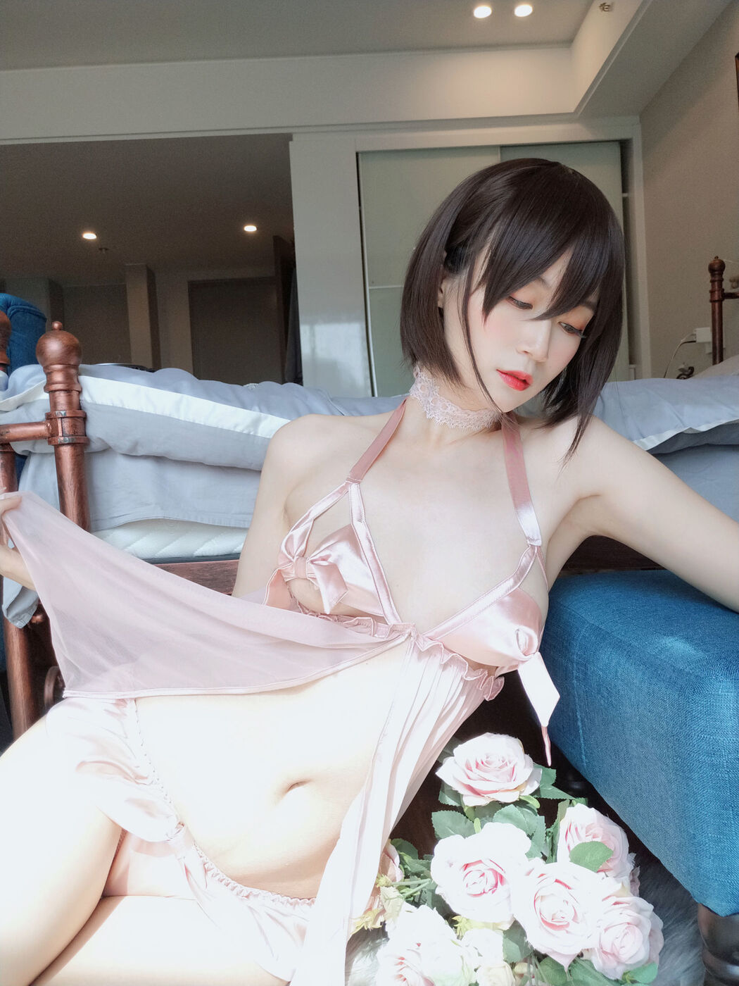 COSER Silver 81 "Pink Pajamas" [COSPLAY Girl]