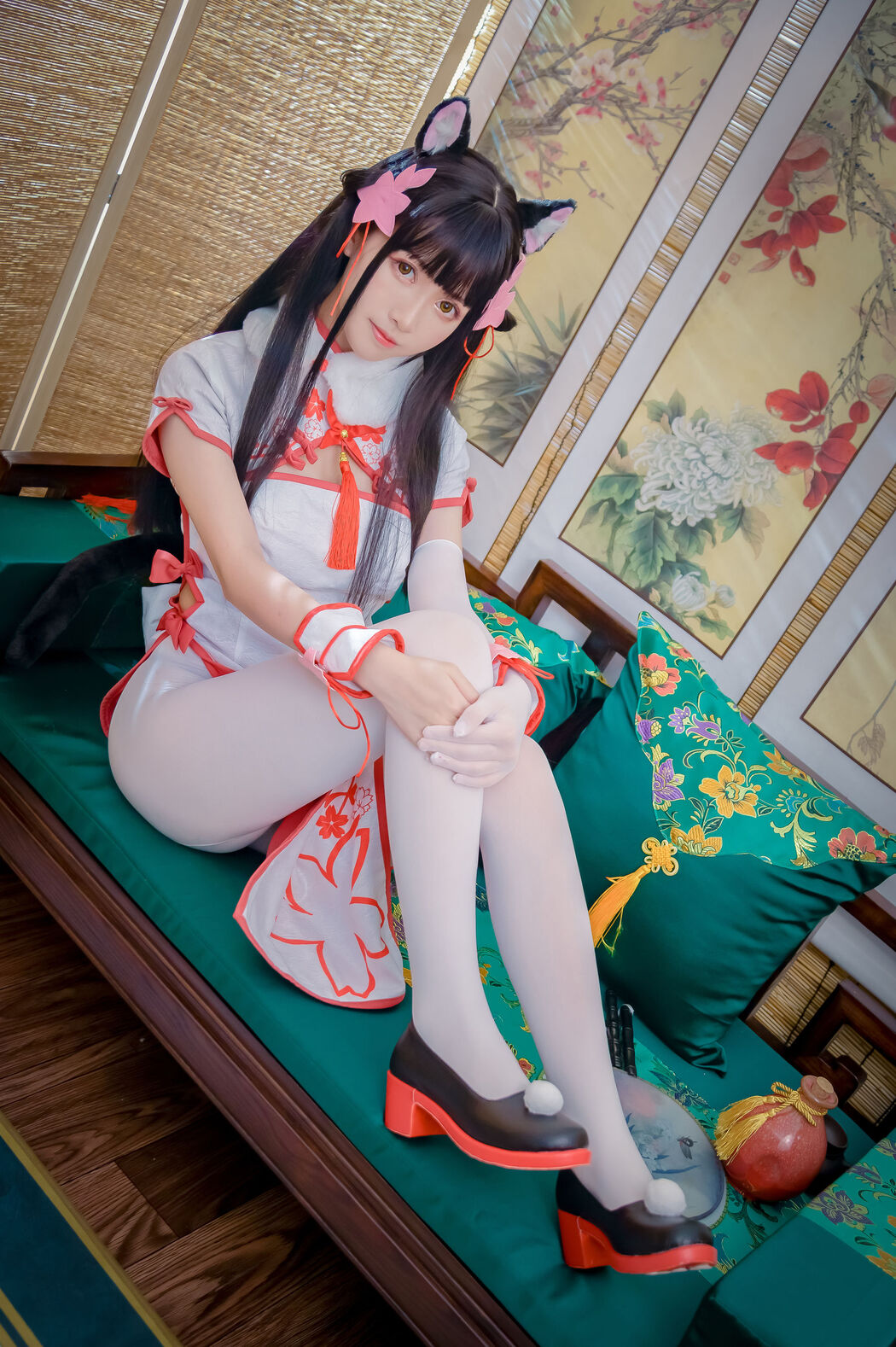 Coser Eel Fei Er "Blue and Blue Clothes, Evening Twilight"
