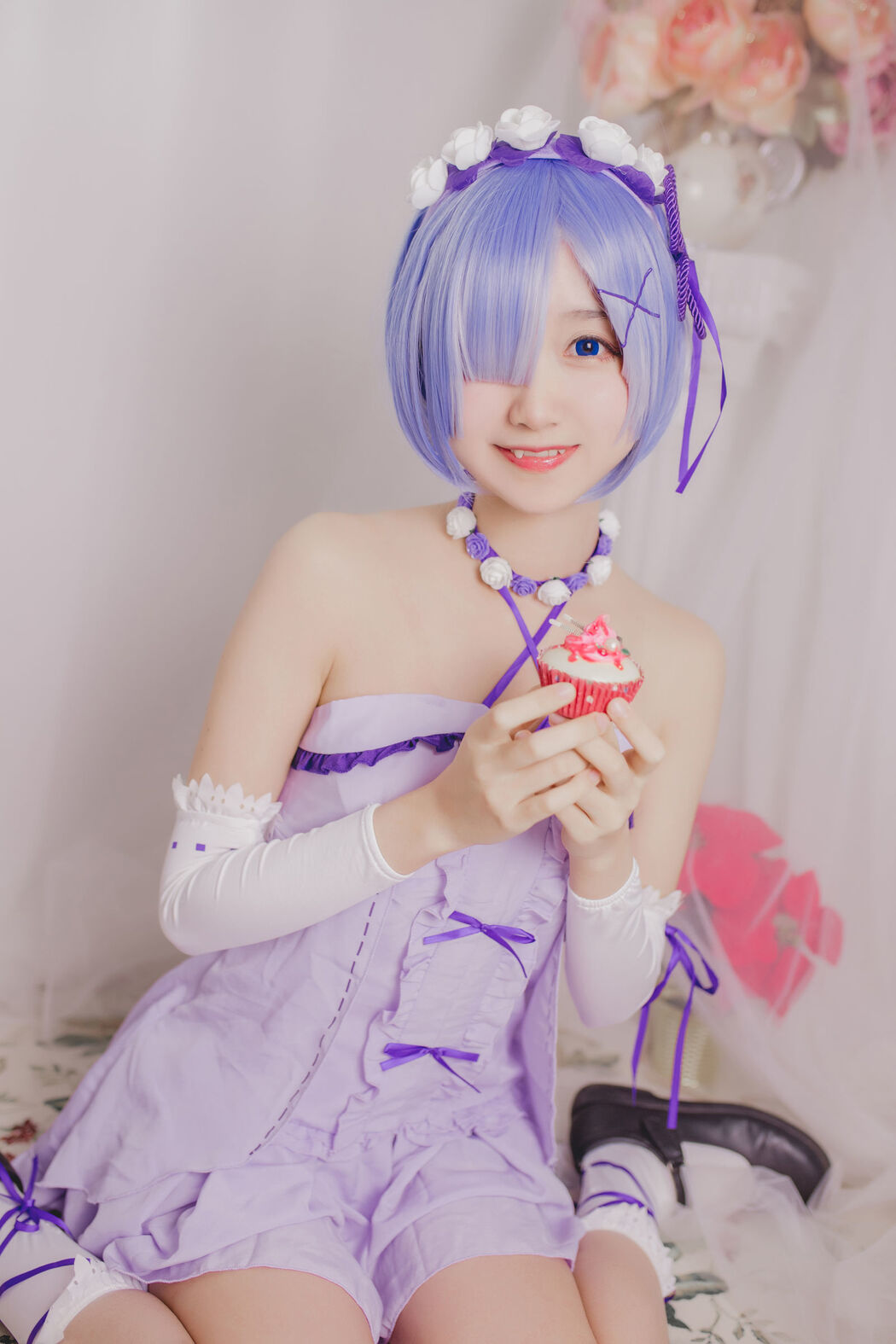 Mu Mian Mian OwO "Rem's Birthday" [COSER Beauty]