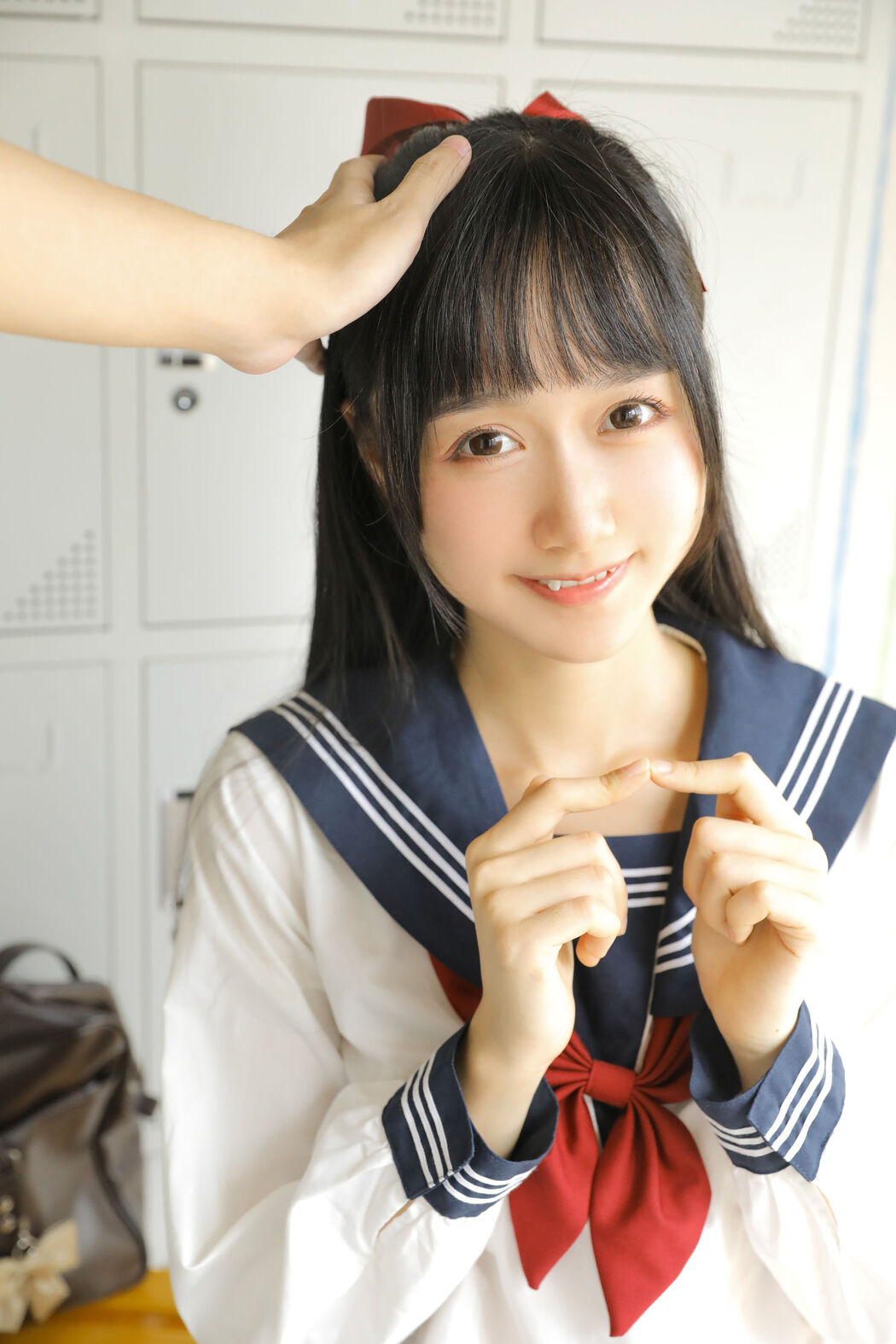 Mumianmian OwO "Mianmian with JK Sailor Suit" [COSER Beauty]