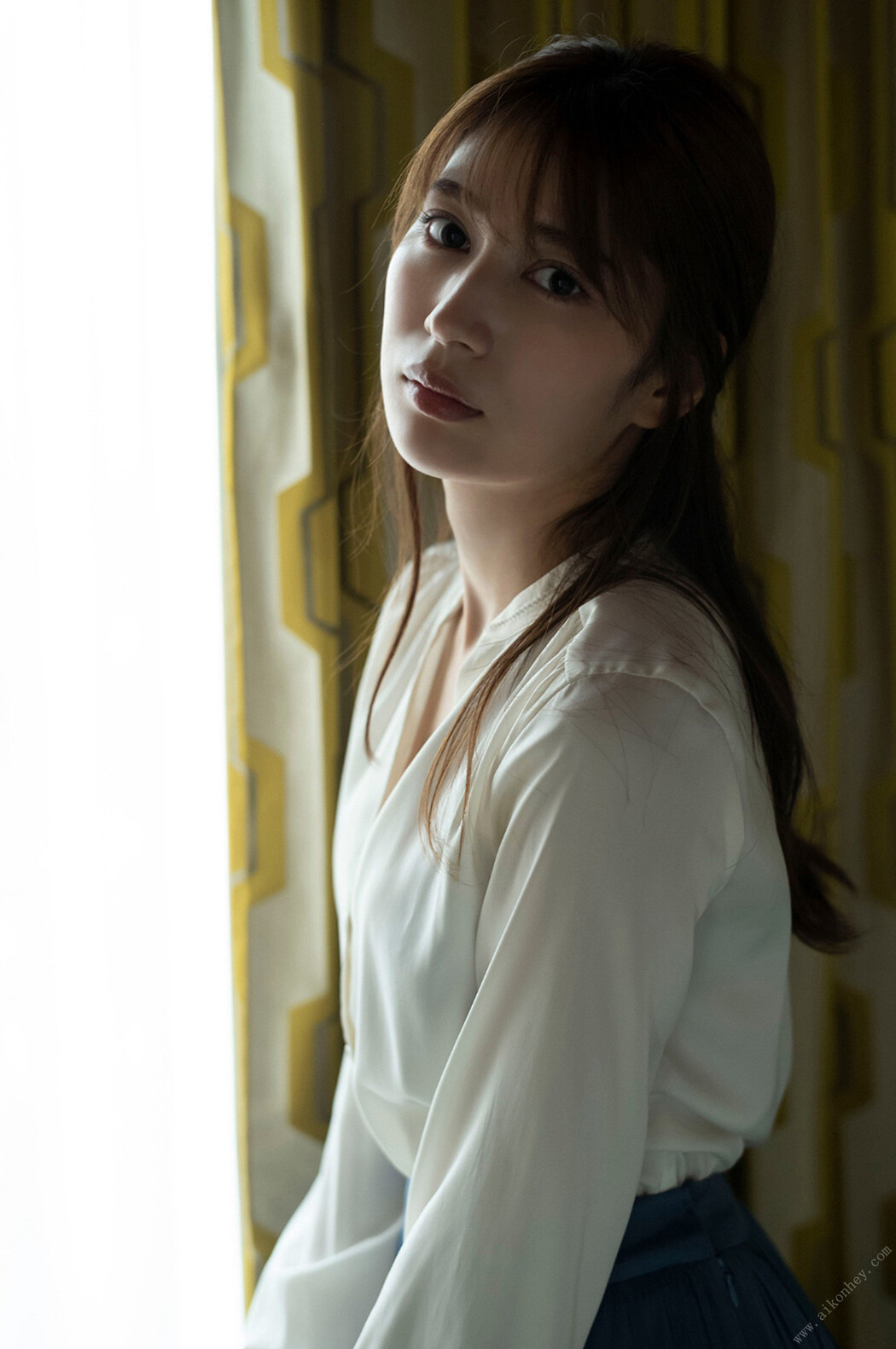 Risa Yukihira 雪平莉左, FLASHデジタル写真集 [昼下がりのホテルで] Set.01