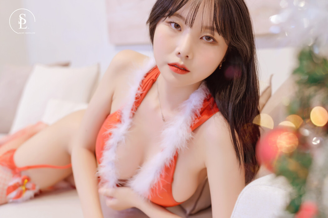 Yuna 유나, [SAINT Photolife] Merry Yuna&rsquo;s Xmas Set.02