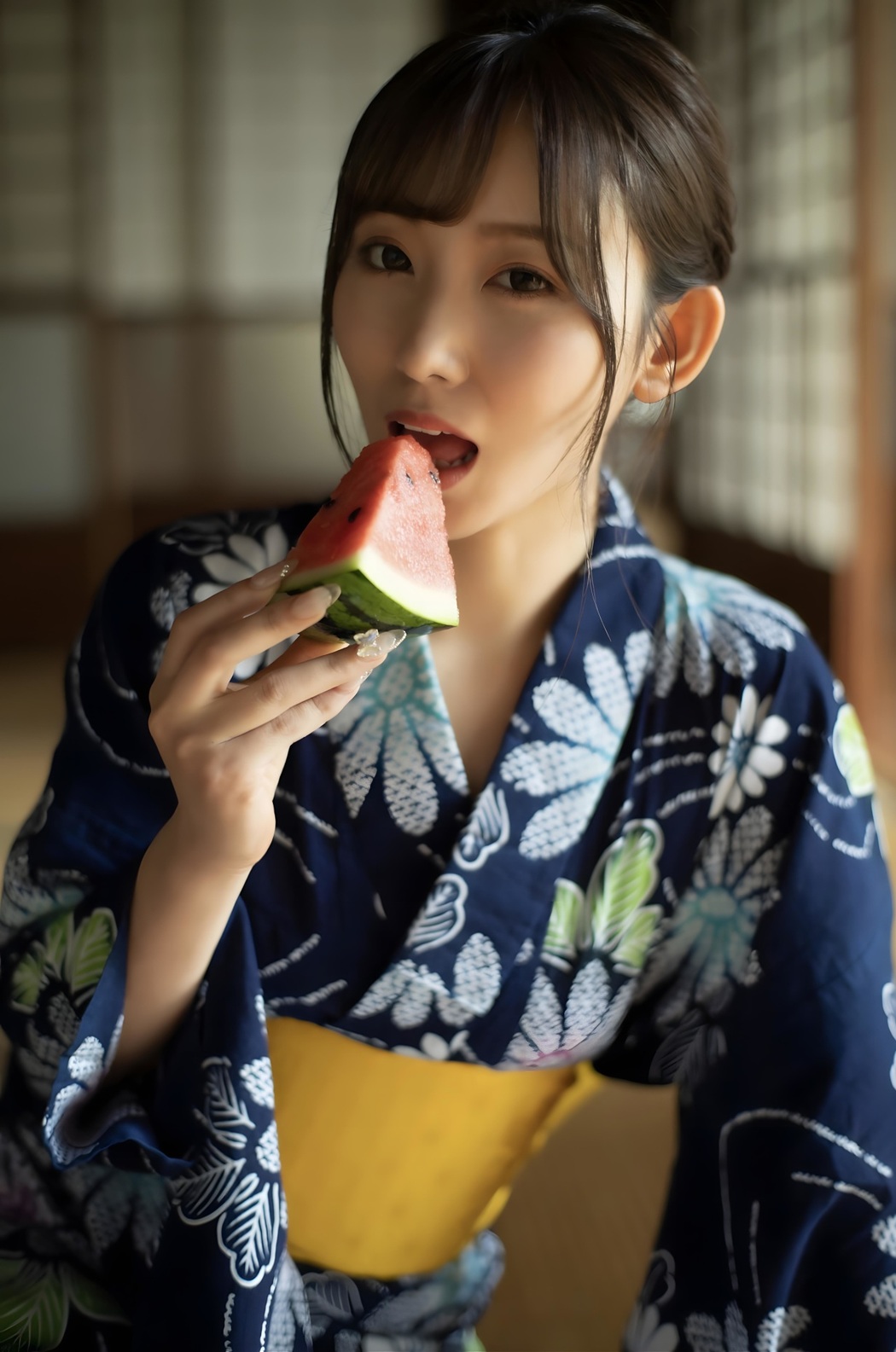 Mai Nanashima 七嶋舞, ヘアヌード写真集 [夏に舞うかげろう] Set.01
