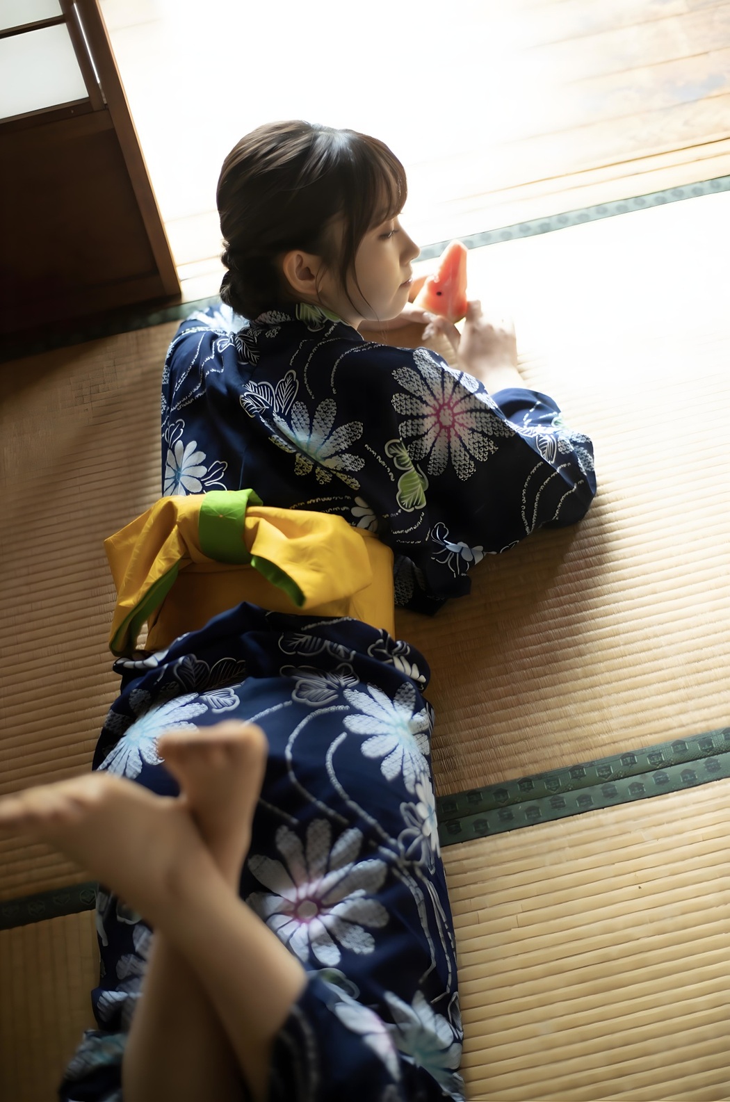Mai Nanashima 七嶋舞, ヘアヌード写真集 [夏に舞うかげろう] Set.01